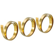 Laiton Feuille Rouleau, 3Pcs