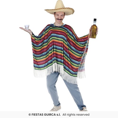 Déguisement poncho mexicain - déguisement,