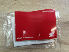 UN MANUEL DU PROPRIETAIRE POUR MOTO HONDA CB 750 HORNET