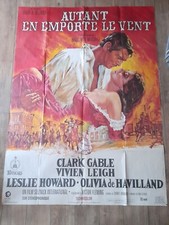 AFFICHE "AUTANT EN EMPORTE LE VENT" REIMP 60/70 BE+