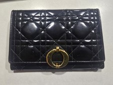 Dior Patent Tri-Fold Wallet