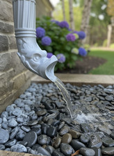 Gargouille Sortie Bec d'eau évacuation pour tuyau de descente de gouttière