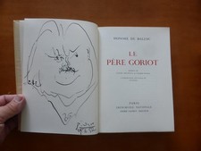 Balzac - Le pere Goriot - Lithographie Picasso - Sauret éditeur 1952