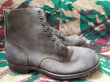 Guerre d'Indochine : Brodequins Modèle 45 des troupes coloniales - datées 1954