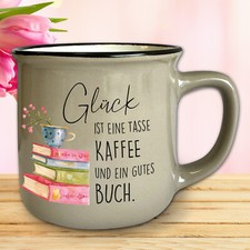 Vintage Tasse Marron Avec