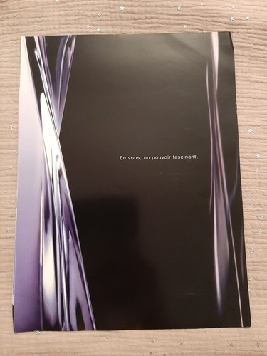 Publicité papier parfum - publicité,