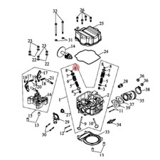 Original OEM COTTER VALVE