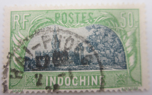 Indochine timbre 144 - timbre, n°