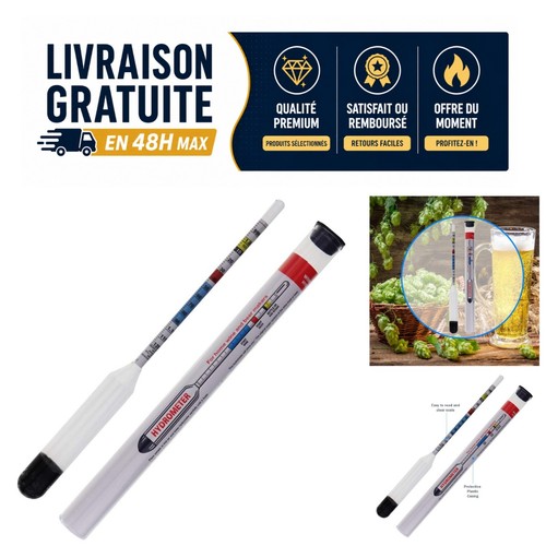 Hydromètre brassage maison - de,