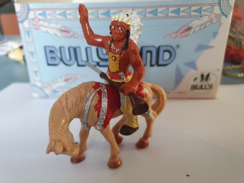 Figurine indien son cheval - et,