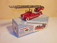 DINKY TOYS FRANCE 32D Auto-échelle de pompiers Delahaye en boite 1/50 NO COPY