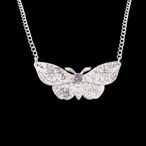 Pendentif amour iolite naturel