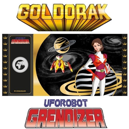 Goldorak venusia golden ticket - venusia,