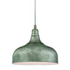 Lustre Industriel Plafonnier Lampe suspendue Morton Acier Antique 1 Ampoule E27