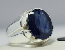 Bague saphir naturel pour