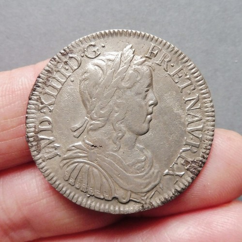 Louis xiv demi ecu - xiv, la