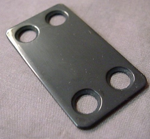 Black neck plate elec - neck,