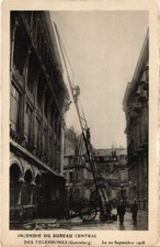 CPA Catastrophe - Incendie du