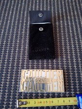 Magnifique Miroir De Poche Jean Paul Gaultier  Collector  et  son étui  suédine