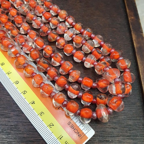 Collier ancien perles - , de