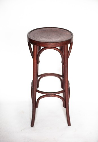 Tabouret bar bois courbé - bar,