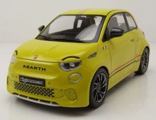 MODELCAR, FIAT 500e Abarth 2024 Jaune, échelle 1/18, MOD18498