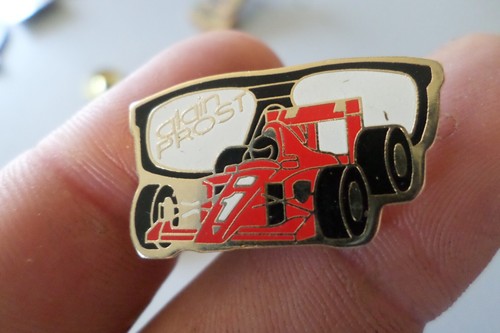 Pin badge alain prost avec - s,