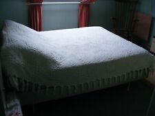 ANCIEN COUVRE-LIT écru - Pour lit 140x190