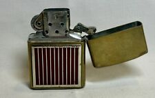 Ancien Briquet - Zippo - Marble Series Colours Rouge USA