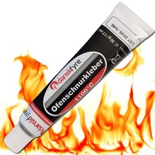 Fermit HT 1100 Colle ignifuge pour cheminée – Pierre réfractaire et joint dét...