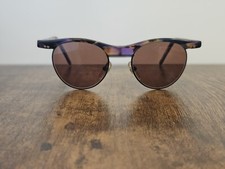 LUNETTES DE SOLEIL OVALES VINTAGE NOS ROBERT LA ROCHE EN ACÉTATE FABRIQUÉES E...