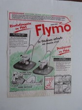 prospectus catalogue agricole : tondeuse a gazon FLYMO 1965 1966