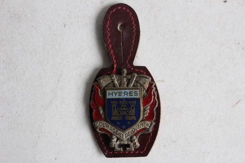 Insigne pompier hyères - insigne,