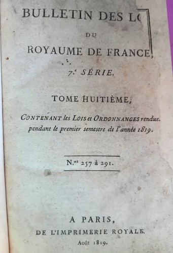 Bulletin des lois royaume - du,