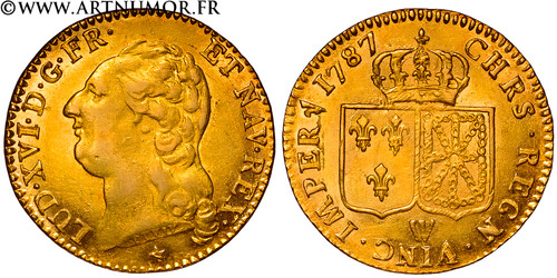 Louis xvi or - xvi,