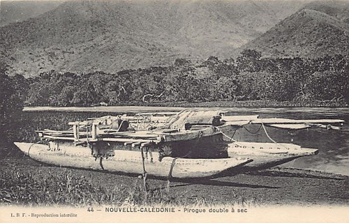 Nouvelle calédonie pirogue - nouvelle-calédonie,