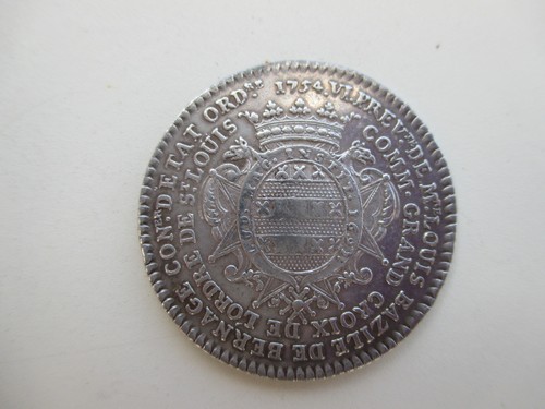 Jeton argent 1754 - jeton,