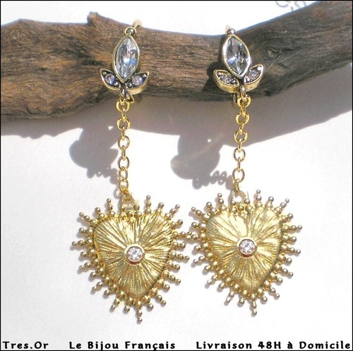 Boucles oreille coeur - boucles,