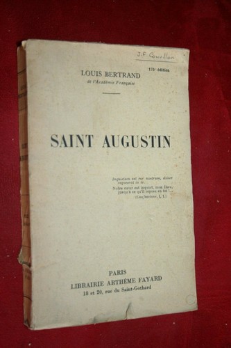 Saint augustin par louis - saint,