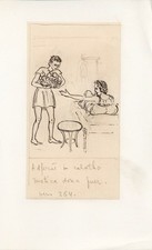 OVIDE / KIEFFER / BRUNET | L'Art d'aimer | 1950 | Suite | Dessin