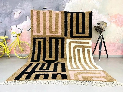 Tapis marocain beni - marocain,