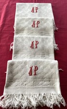 LOT 4 ANCIENNES SERVIETTES DE