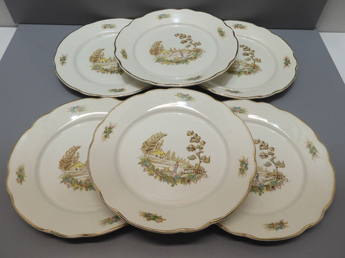 Assiettes plates ceramique - assiettes,