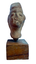 Archeologie antique tête  terre cuite  Egypte Époque Romaine copte étrusque ??