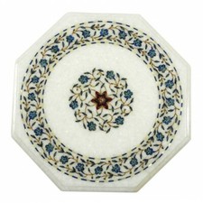 Marbre blanc table top - blanc,
