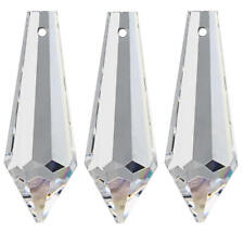 15X Cristal "Wiener Pendel" 38Mm Crystal 30%Pbo~ Lampes Arc-En-Ciel Lustre