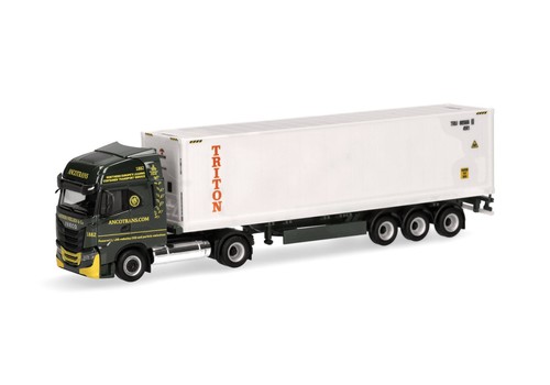 Herpa camion avec remorque - -,