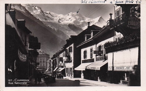 Chamonix mont blanc rue - 74,
