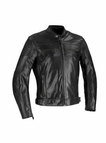 Veste cuir noir - cuir,