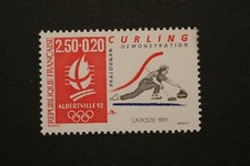 Timbre - FRANCE - Curling - JO